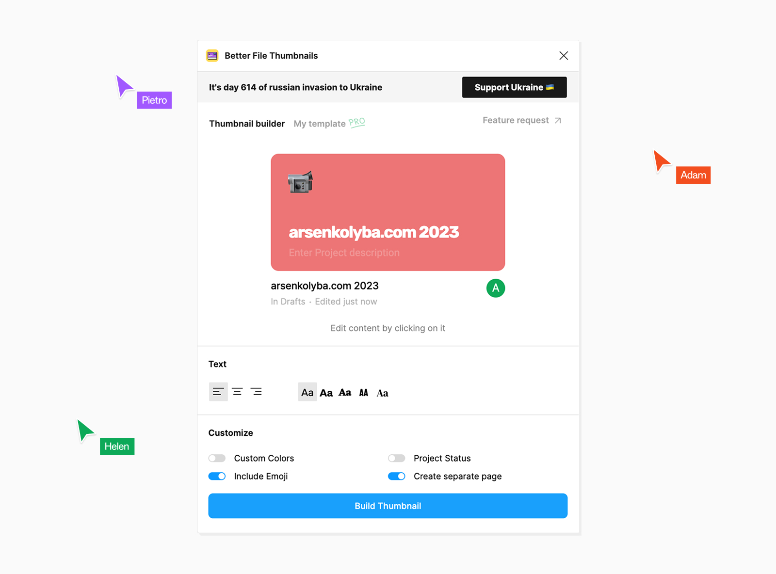 Better File Thumbnails with cursors