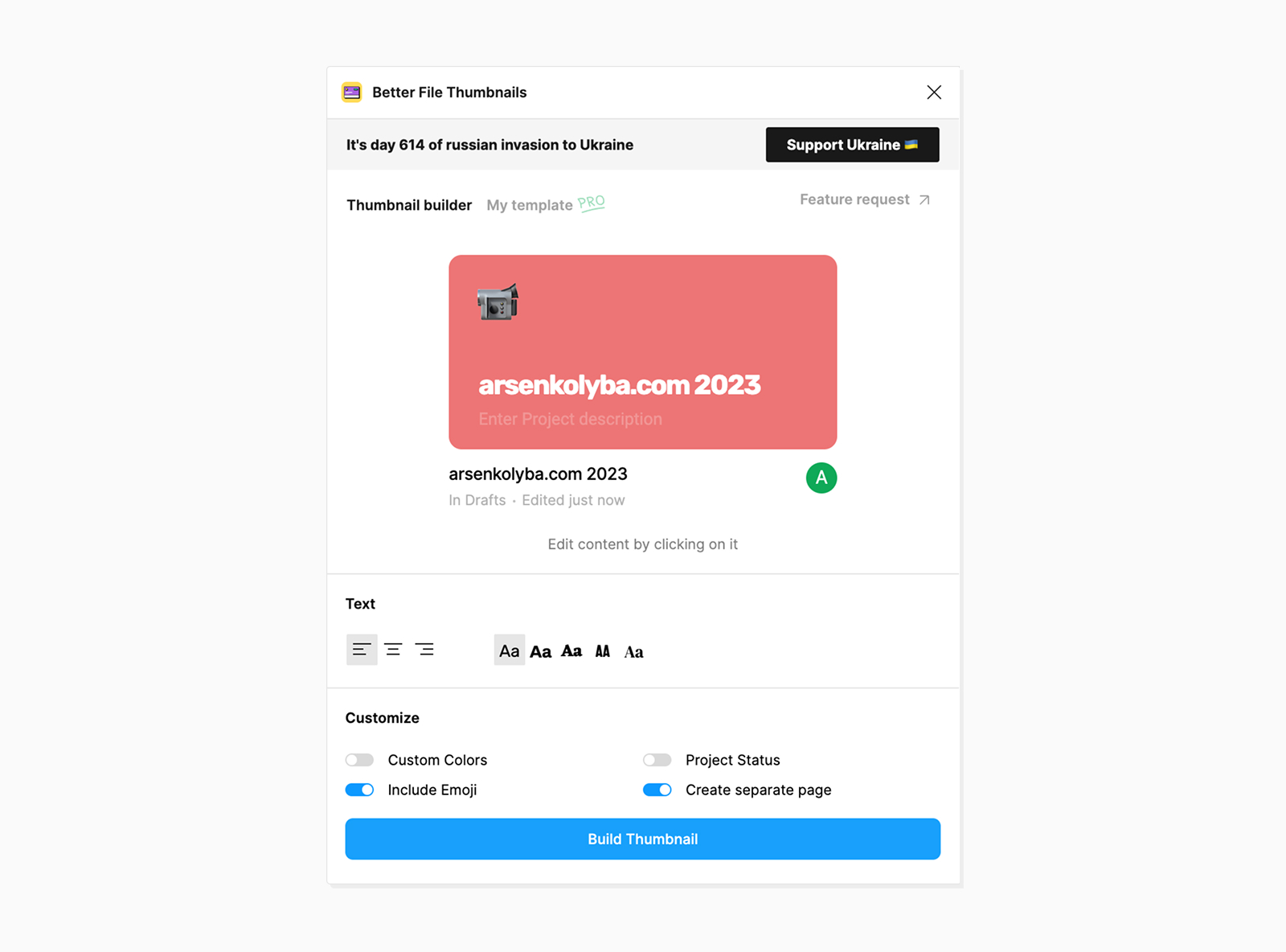 Better File Thumbnails plugin